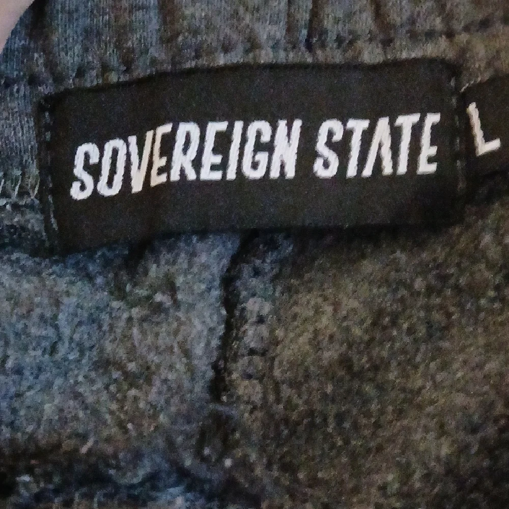 Sovereign State Men's Gray Sweatpants Size L